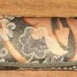 2 Vintage Brocade Floral Eye Glass Cases,Very Pretty