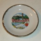 Washington Soueveneir Plate,Gold Trimmed,Pretty,Mini