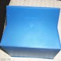 Small Blue Plastic Waste Can, Great for under Desk