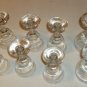 Set of 6 Small Stemmed Glasses Plus 2, HolidayTime,Nice