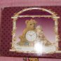 Victorian Bear Clock, Bear & Cute Little Boy,Adorable