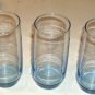 3 Blue Tinted Glasses, 16 oz,Great for Replenishing Set