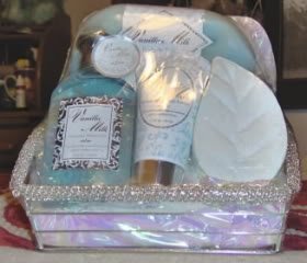 Vanilla Milk Gift Set With Nice Silver Tray,Great Gift
