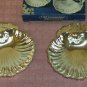 Silverplated Shell Trinket Dishes,Very Pretty,2 In Box