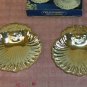 Silverplated Shell Trinket Dishes,Very Pretty,2 In Box