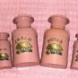Log Cabin Cream Can Sugar,Creamer, Salt & Pepper Set