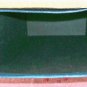 Vintage Knitting Basket Box,Blue Vinyl,Fabric Inlay