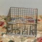 "Junk Basket"-Cute Container For Desk or Counter,Silver