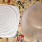 Microwave/Dishwasher Clear Plastic Storage/Mixing Bowl