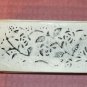 Antique White Metal Loaf Pan Decorator Container,Pretty