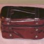 Avon Shiny Silver Costmetic Bag With Diamond Studs,Cute