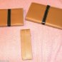 3-Pc Brown Wallet,Photo Ablum/CC Case,Pen Holder,Pretty