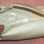 White Barrel Bag w/ Green Trim, Log Style,From Avon