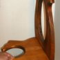 Wooden Wall Sconce,Engraved Design,With A Shelf,Pretty