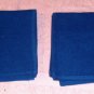 Blue Microfiber Towels From Home Campus,Set of 2,New
