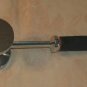 Silver & Black Rubber Handled Meat Tenderizer