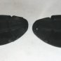 Black Sandals,No Brand, Size 7 Med,Fabric,Criss Cross Strips,Nice Summer Shoe