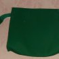 Green Vinyl Bag, Zippered,Nice Storage Bag,Sturdy
