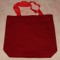 Red Fabric Bag,Grt Pencil Bag or Sm Lunch or Book Bag