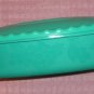 Container w/Scalloped Edge Lid,Aristo Gem,Green