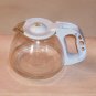 Coffee Replacement Pot-12 Cup-Silver Trim-Plastic Lid