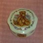 BEAR GINGER JAR, PITCHER AND SAUCER,PICTURE FRAME, VASE