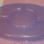 Large Purple Rectangle Relish or Snack Tray, Great for Holidays or All Year Long