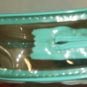 Turquoise Trimmed Clear Bag-Vinyl, Great For Anything