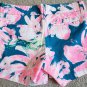 NWT $64 Lilly Pulitzer Callahan Short Size 2 Pans Garden Shorts Tidal Wave