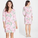 NWOT Lilly Pulitzer Pink Colony Palmetto Dress Size XXS