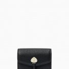 NWT $159 Kate Spade Marti Small Flap Wallet Black