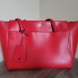 NWOT $448 Tory Burch Robinson Tote Leather Women's Bag Red (w/ Dust Bag)