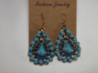 Turquoise style earrings