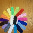 One 1.5 Inch Crochet Headband--Many Colors Available--