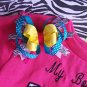My Bow is BIGGER than your Bow---Matching Shirt and Hair Bow Set----CUTE----