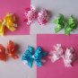 6 Boutique Style Bows---Basic Brights---Perfect for SUMMER---Great Gift Idea---