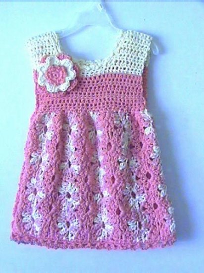 Dressy Emily Crochet Dress Pattern 2-4 yrs Original Design