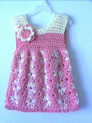 Dressy Emily Crochet Dress Pattern 2-4 yrs Original Design