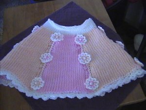 Crochet Poncho Pattern "Bubblegum & Sherbet" Tunisian Stitch