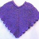 Crochet Poncho Pattern Original Design "Grape Wiggles"