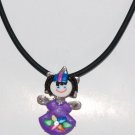 Cosplay freak Lolita Necklace Earrings Jewelry Set PURPLE Anime Accessories Cosplay freak Lolita Necklace Earrings Jewelry Set PURPLE Anime Accessories