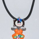 Japanese Doll Kawaii Adorable Necklace Earrings Jewelry Set ORANGE Japanese Doll Kawaii Adorable Necklace Earrings Jewelry Set ORANGE