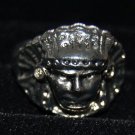 Indian Chief Headress Native American freak Artisan Unisex Ring size 7.5 Indian Chief Headress Native American freak Artisan Unisex Ring size 7.5