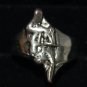 Mysterious Feminine Symbol freak Artisan Unisex Ring size 8