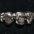 Three heads freak Skull freak Artisan Unisex Ring size 12 Three heads freak Skull freak Artisan Unisex Ring size 12