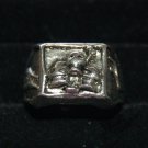 Skull freak Artisan Unisex Ring size 9.5 Abstract