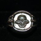 Pimp Skull Hip Hop freak Artisan Unisex Ring size 11.5