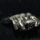 Bones Skeleton Hand Skull freak Artisan Unisex Ring size 11.5 Bones Skeleton Hand Skull freak Artisan Unisex Ring size 11.5