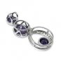 NEW! CZ Hoops Pendant Jewelry Gift