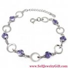 925 Sterling CZ Bracelet Jewelry